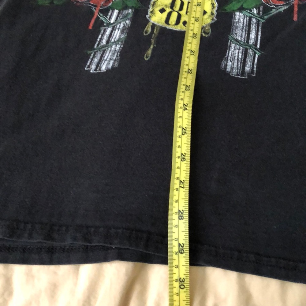 Guns N’ Roses T Shirt XL 2012 Black One Sided Band Tee - Picture 6 of 7